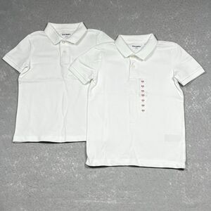 Old Navy Polo Boys Size XS White School Uniform Jersey Short Sleeve Polo